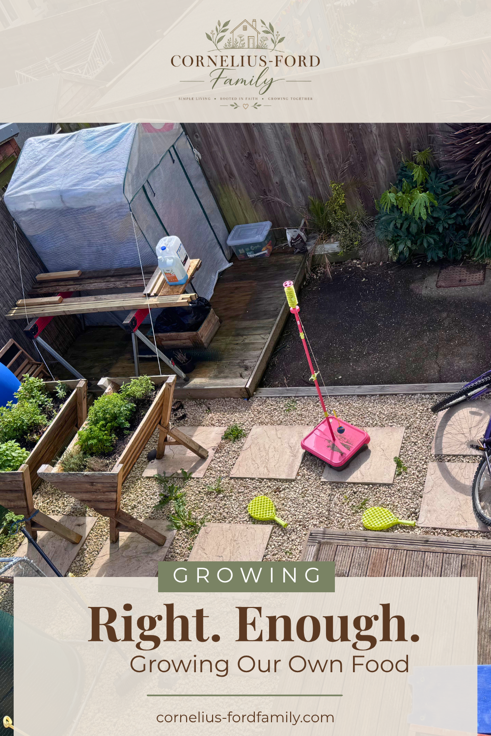 Growing our own food