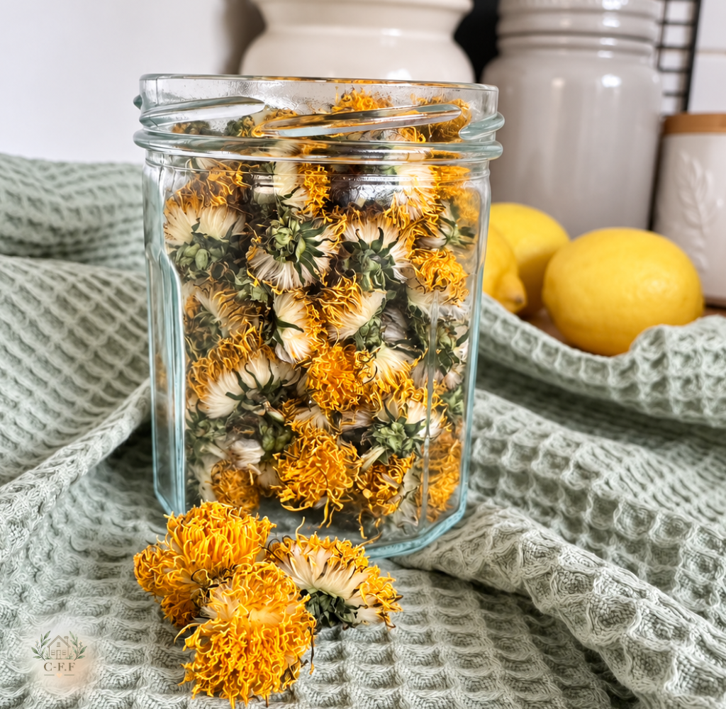 Dried Dandelions