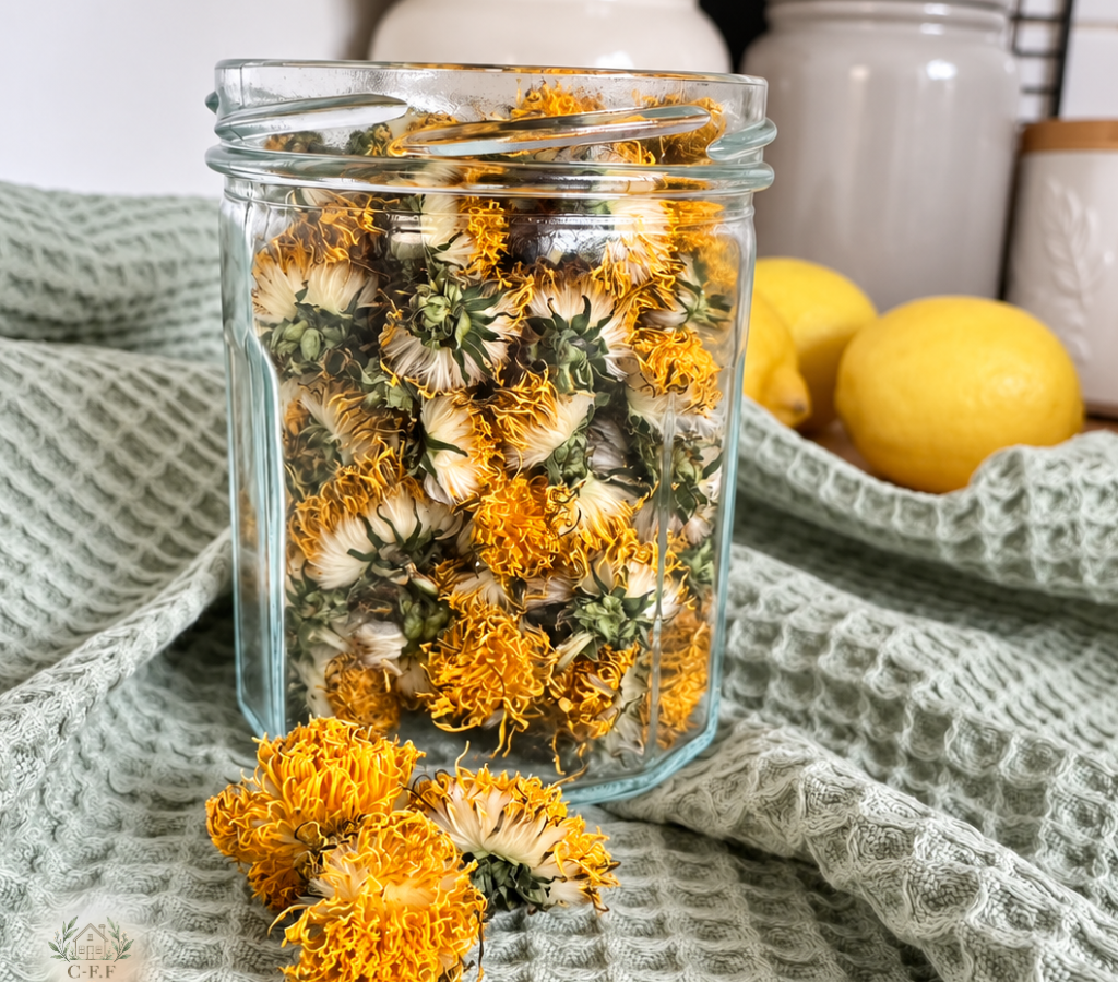 Dried Dandelions