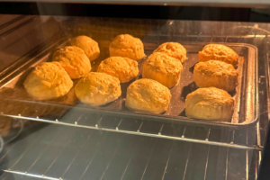 Breakfast Scones Cooking