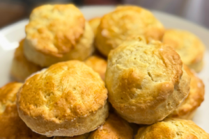 Breakfast Scones Close up