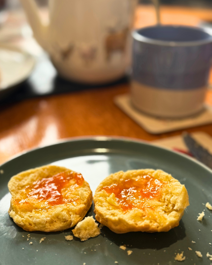 Breakfast Scones & Jam