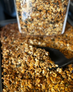 Homemade Granola Storing