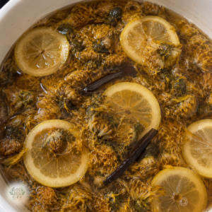 Dandelion Honey Steeping