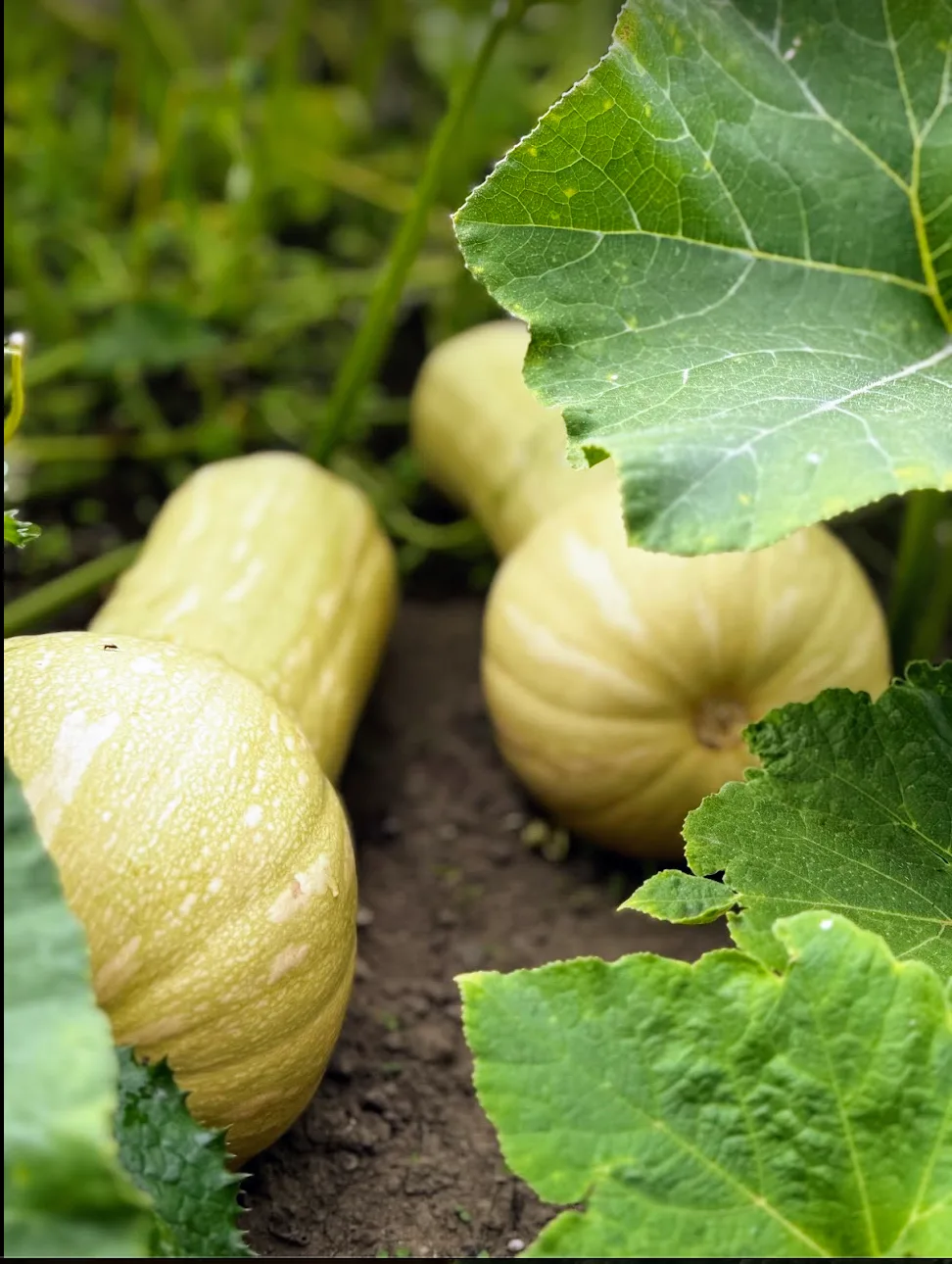 Homegrown squash