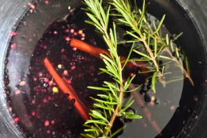 Elderberry Syrup process
