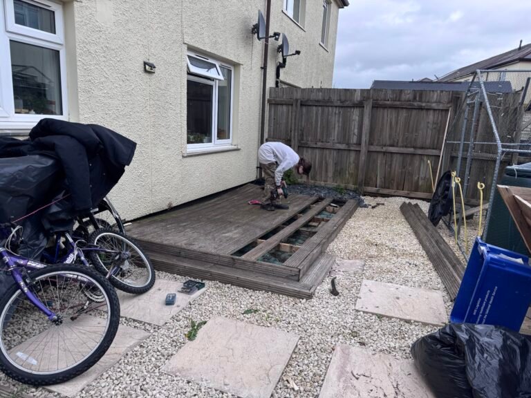 Removing the Decking