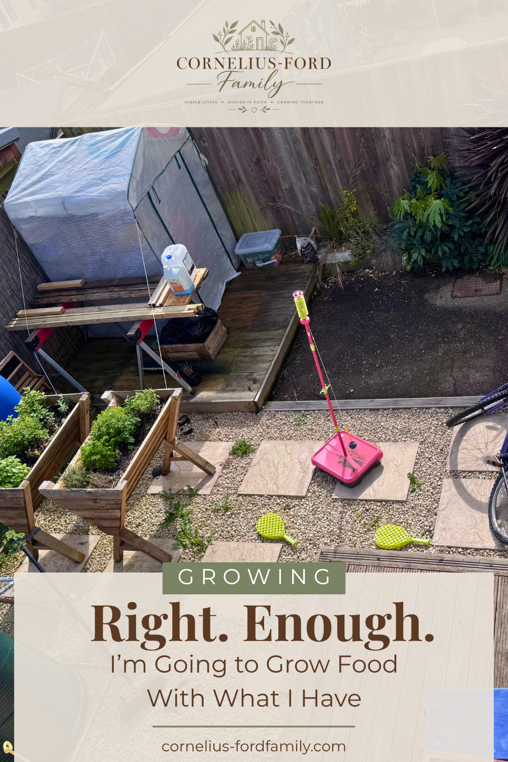 Growing our own food